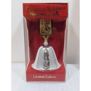 1983 Annual HUMMEL Christmas Bell Baby Jesus And Angel Limited ARS Edition
